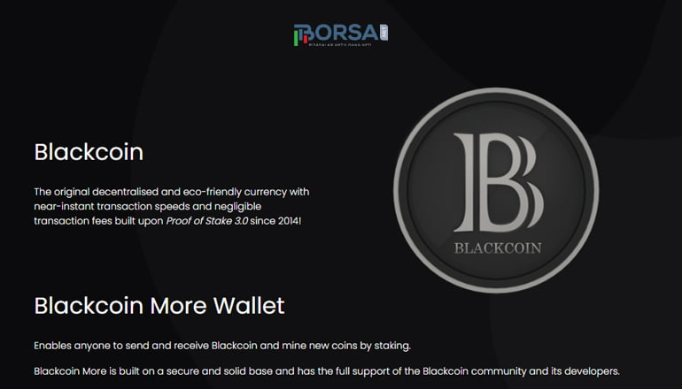 Blackcoin (BLK) Coin Nedir ?