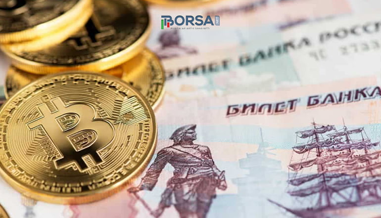 Ruble cinsinden Bitcoin işlemleri zirveye ulaştı